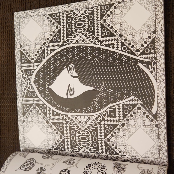 Amrita Sen Cosmic and Eternal Love Coloring Book - Picture 2 of 8